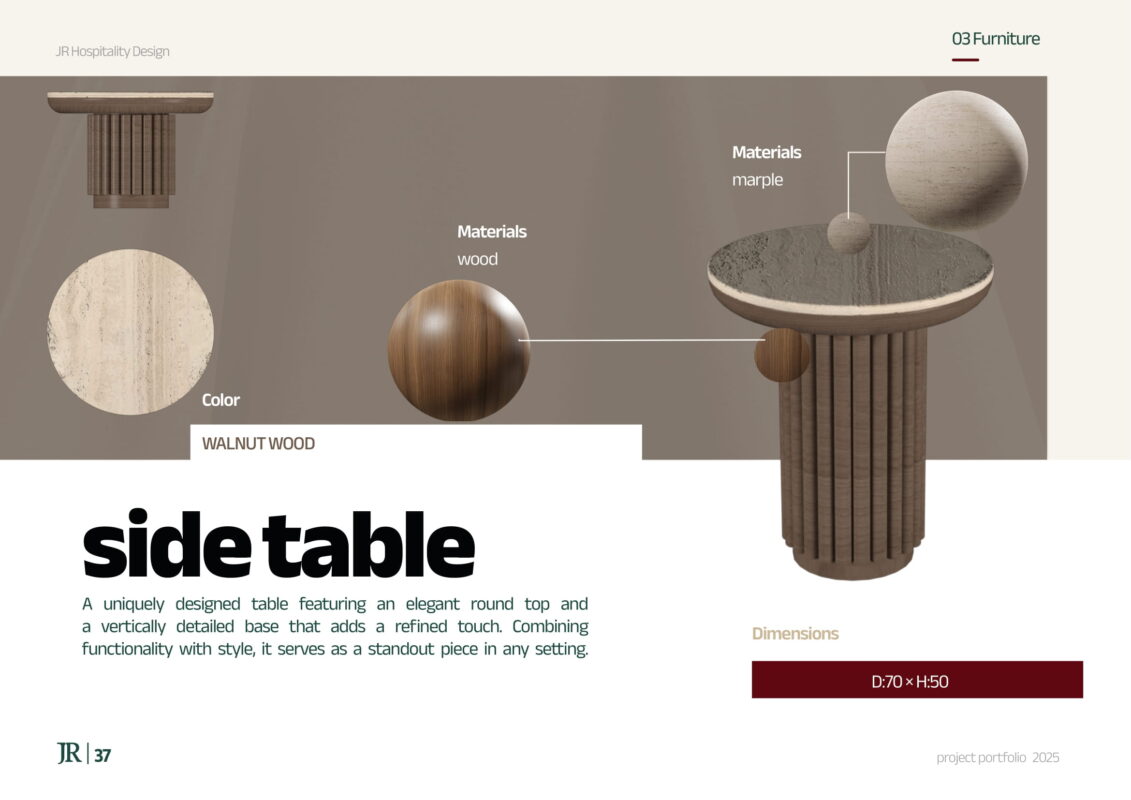 طاولة جانبية